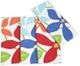 DII Beach Flowers Print Dish Towel, Set of 4