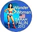 Search : Sarah Palin 2012 * WONDER WOMAN * Presidential Election / President ~ Political 1.25" MAGNET