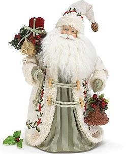 Tree Topper Figurine Christmas Santa