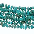 8-Strand Turquoise Chip Necklace- 20 IN