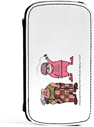 Play a Round Premium Faux PU Leather Case, Protective Hard Cover Flip Case for Samsung® Galaxy S3 by Clive Gardner