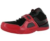 Pony Men's UL-38 Basketball Shoe Black, Red, Silver