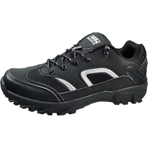 Air Balance Boys Low Top Black/Silver Hiking Shoes