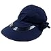 Women's UV Sun Protect Summer Beach Wide Large Big Brim Hat Visor Side Flower