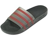 adidas アディダス ADILETTE アディレッタ 078901 ブラック/ブラック/ラブレッド