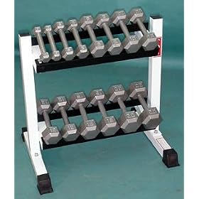 Click here to buy 24 Dumbell Rack w  Hex Dumbells.