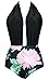 Cocoship Women One Piece Backless Sexy Swimsuit Bandeau Monokini Beachwear(FBA)