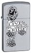 HARLEY DAVIDSON LIVE TO RIDE ZIPPO LIGHTER