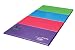 Tumbl Trak Purple, Pink, Light Blue, Lime Green Bright Pastel Tumbling Panel Mat with 2-Feet Folding Panels, 4-Feet Width x 8-Feet Length x 1-3/8-Inch Height