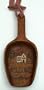 Americana Wood-Look Spoon Plaque 'Faith Family Friends'