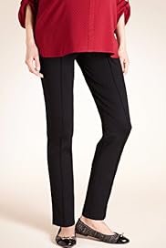 Maternity Wide Waistband Straight Leg Trousers