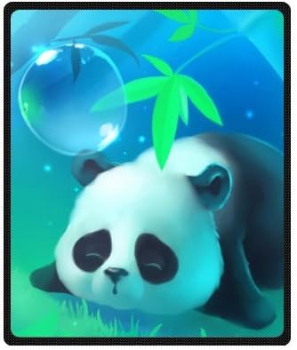 Good Quantity Giant Panda Blanket 50" x 60" Fleece Blanket (Small)