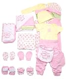 24-Piece Deluxe Gift Cube by Baby Vision - pink, 0-6mos