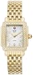 NEW MICHELE DECO MINI DIAMOND GOLD TONE LADIES WATCH MWW06D000020