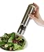 Electronic Automatic Pepper Mill and Salt Grinder - Pack of 2