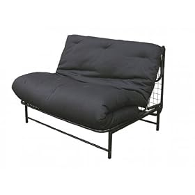 Twin Size E-Frame Combo with Futon Frame and Mattress