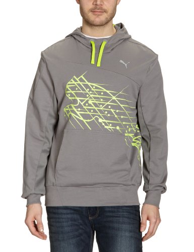 PUMA Herren Sweatshirt Hooded FT, steel grey, XXL, 507770 02 Preisvergleich