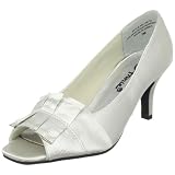 Annie Shoes Womens Court Open-Toe Pump