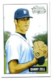 2005 Bowman Heritage Mini Parallel 219 Danny Zell Tigers (Rookie Parallel - Baseball Cards)