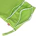 Damero Cute Travel Baby Wet and Dry Cloth Diaper Organizer Bag (Large, Green)