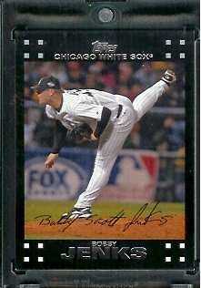 2007 Topps Limited Edition Jermaine Dye Chicago White Sox Baseball Card #CHW14 - Mint Condition - In Protective Display Case!