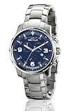 Sector - R3273689135 - Black Eagle - Montre Homme - Quartz Analogique - Cadran Bleu - Bracelet Acier Argent