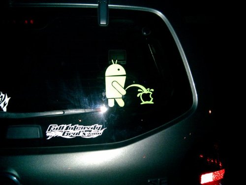 Pissing on the competition