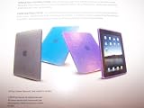 Technocel High Gloss Silicone Cover Case Protector for iPad - Blue