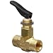Parker VQ Series Brass Toggle Valve, Inline, Toggle Handle, PTFE Stem, NPT Female
