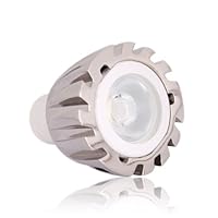 Lighting EVER 2 Watt MR11 LED Bulb, CREE LED, 12 Volt Low Voltage, Daylight White, Narrow Beam