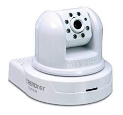 TRENDnet SecurView Day/Night Pan/Tilt/Zoom Internet Surveillance Camera TV-IP422  (White)