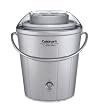 Cuisinart ICE-25BC Classic Frozen-Yogurt/Ice-Cream/Sorbet Maker (Brushed Chrome)