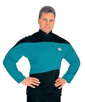 Star Trek The Next Generation Uniform Shirt Costume (Blue)