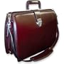 Jack Georges Elements Brown w/ shoulder strap Classic Briefbag - JG-BR4505ss