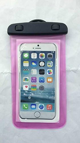 Waterproof Case with BELT and for Apple Iphone 6 5s, 5c 5, Samsung Galaxy S6 and S6 Edge S5 S4 -Black Universal Pouch, Waterproof Pouch with Touch Responsive,transparent Screen Protector Windows Fits ALL Versions of Iphones 6,4s,4,3, Ipod Touch; Galaxy Note 3,2; LG Optimus G2, G2 Mini, G Pro; HTC One M8,M7,M4,mini; Google Nexus 5 4; Android DNA; Mp3 Player; Protective Smartphone Waterproof Life Pouch / Credit Card Waterproof Bag Case (Pink)