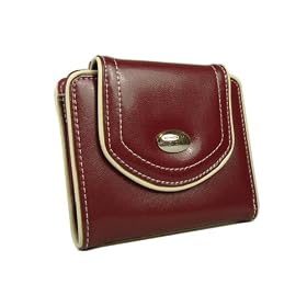 Kenneth Cole Retro Bifold French Leather Wallet w/ Piping - Choice of Colors