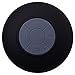 {Shower Bluetooth Speaker} Water-Resistant Wireless Speaker w/ Suction Cup Mount For Smartphone Smart Phone Samsung Galaxy S6, S5, S4, iPhone 6 Plus, 5S, 5C, 5, 4S, Google, Android, HTC, Motorola, LG, Nokia, Blackberry, Sony Phones & Tablet (BLACK)