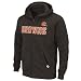 NFL Cleveland Browns Classic Heavyweight Full Zip Jacket Adult Long Sleeved Fullzip Fleece with Hood, Classic Brown, Large