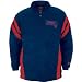 New York Giants Blue Gridiron 1/4 Zip Mock Neck Fleece Jacket