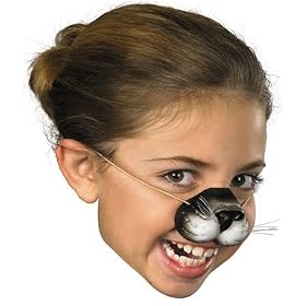 Black Cat Costume Nose - Great Cat Costume Accessory
