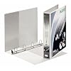 Leitz 42020001 Ringbuch SoftClick, A4, 2 Au�entaschen, 4 Ringe, 30 mm, weiss