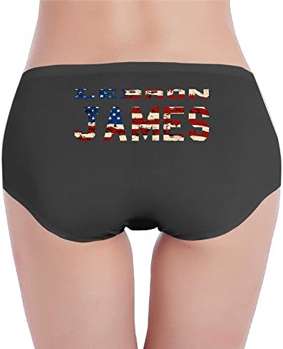 CEDAEI SuperJames Low-Rise Sexy Women's Fashion Underwear Seamfree Briefs Hipster Bikinis Black L