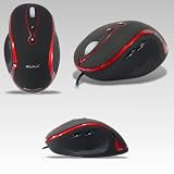 h Maus Z-2P Laser Gaming mit Maus-Pad - Maus