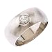 Sterling Silver Diamond Wedding Band