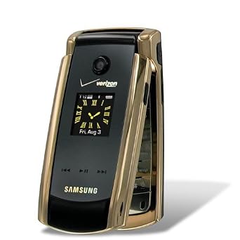 Samsung Gleam SCHU700 Phone GOLD stereo speakers external tou