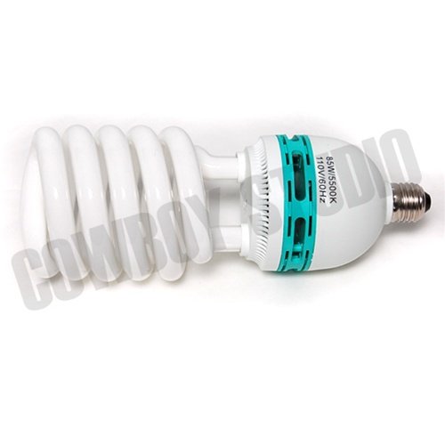CowboyStudio 105 Watt, 5000 K Fluorescent Daylight Light Bulb for Photography Lighting