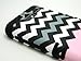 Motorola XT907 Droid RAZR M Hybrid Impact Dual Layer Case Pink Chevron Anchor Black Skin Cover