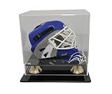 Buffalo Sabres Hockey Mini Helmet Display Case, Horizontal View
