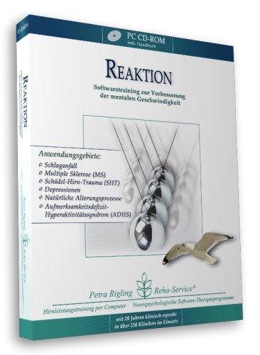 Reaktion - Depression und andere Affektstörungen - unterstützendes Softwaretraining zur Verbesserung der mentalen Geschwindigkeit von Petra Rigling by Petra Rigling