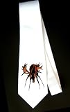 Party Decoration Necktie with deer, anger, charging, buck, rack
